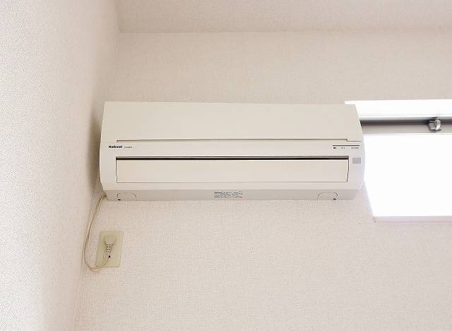エアコン付きで一年中快適に過ごせます。