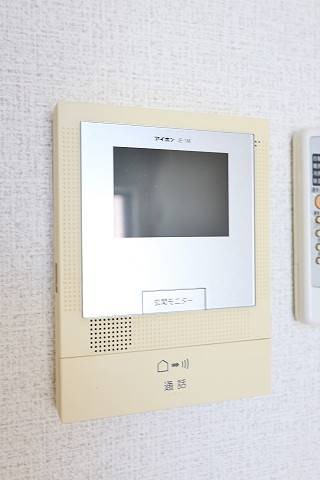 モニター付きで安心です。