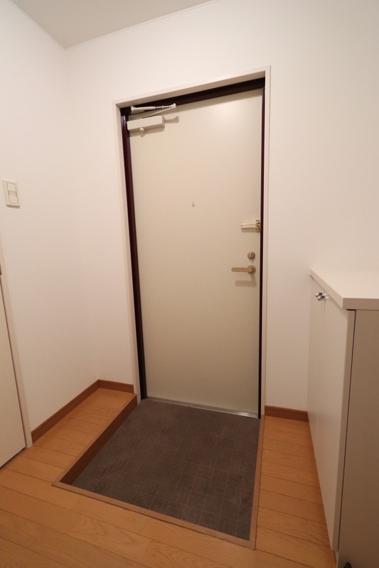 開放感のある玄関ですね