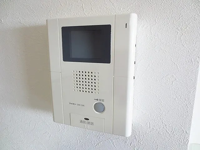 モニタ付きで来客時も安心