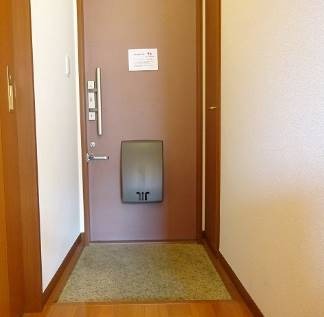 玄関はこんな感じです。