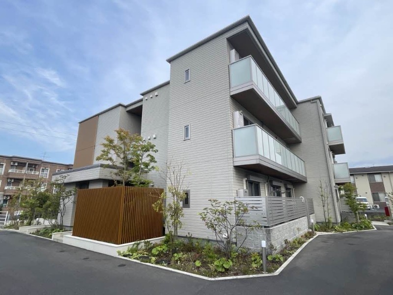 植栽豊かな共用部です