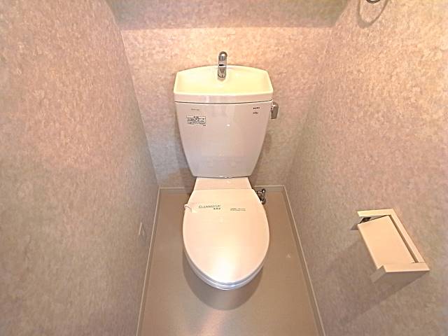 清潔感のあるトイレです