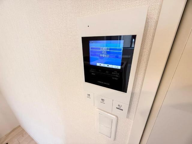 モニター付きで安心です。