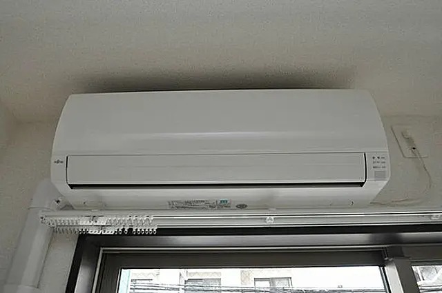 エアコン完備で年中快適に過ごせます♪