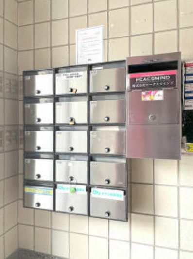 管理の行き届いた集合ポスト