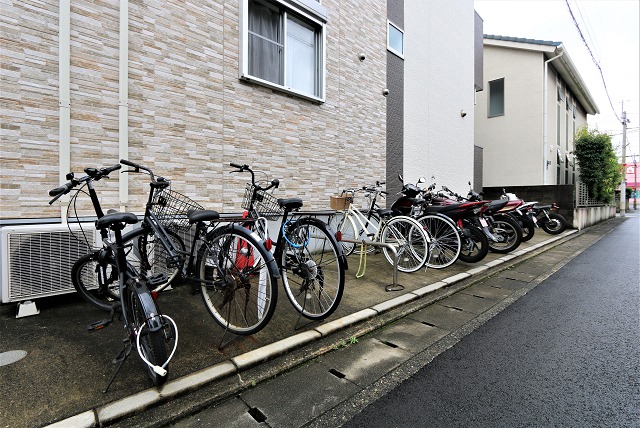 自転車置き場です