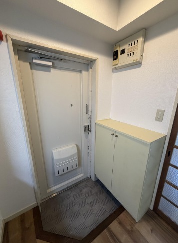 明るい玄関