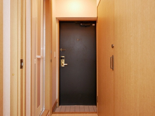玄関はこのようになっています。