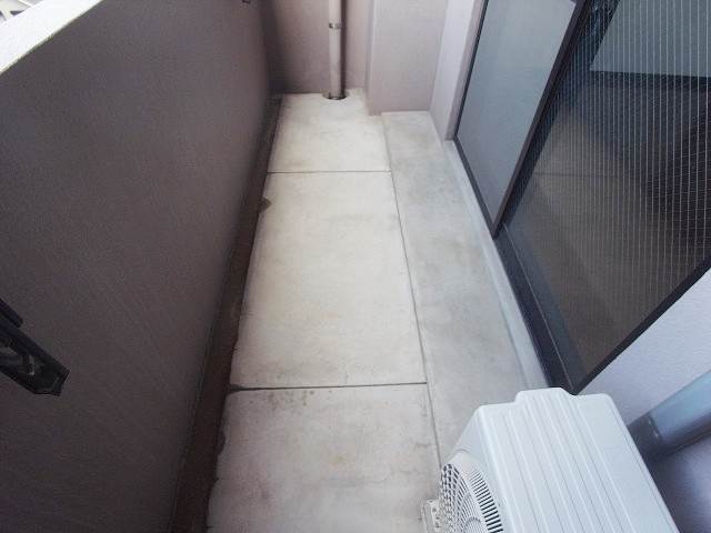 バルコニーも充分な広さですね