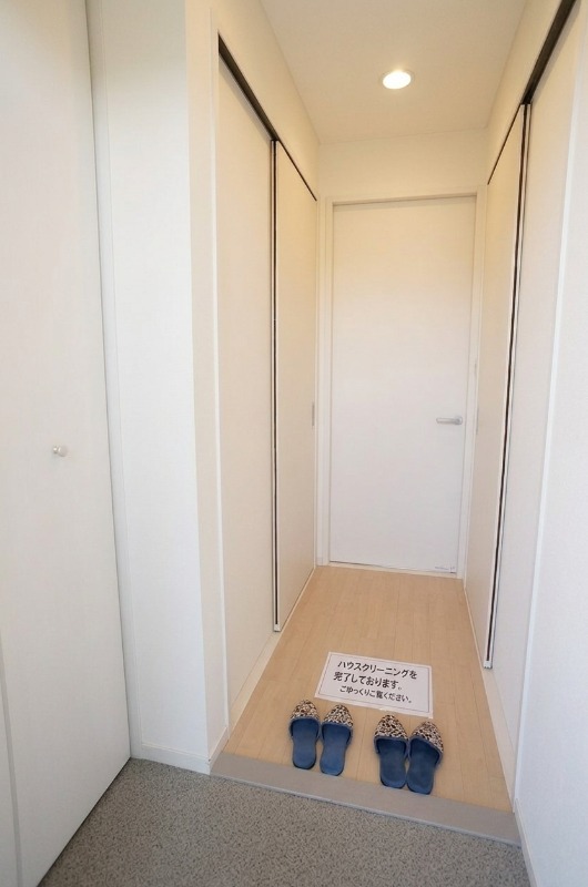 明るい玄関です