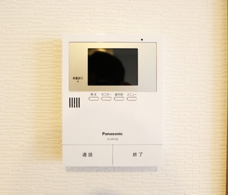 モニター付きで安心ですね