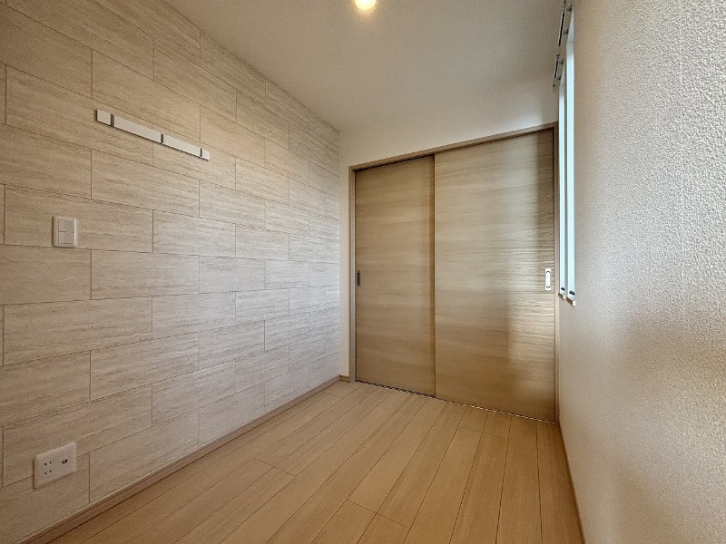 寝室にぴったりの洋室
