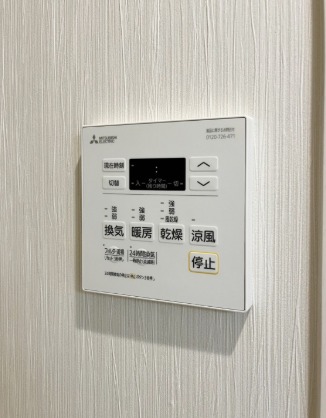 梅雨の時期も味方の浴室乾燥機