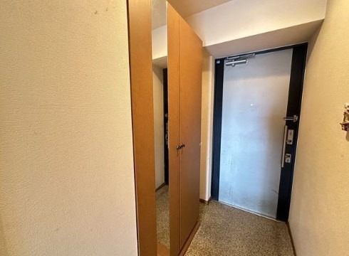 玄関はこんな感じです。