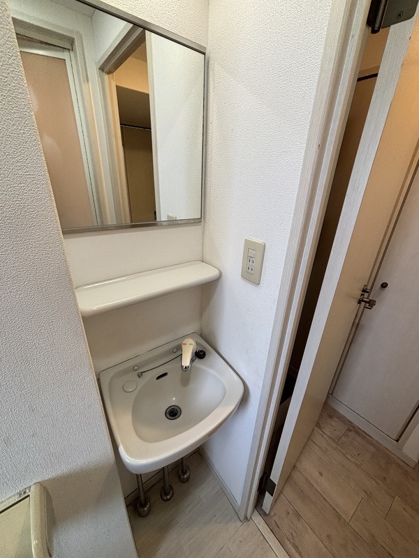 朝の支度はこちらです。