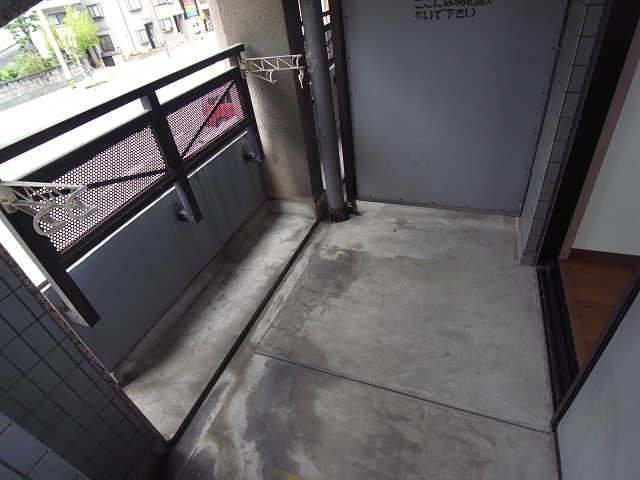 広さのあるバルコニーです