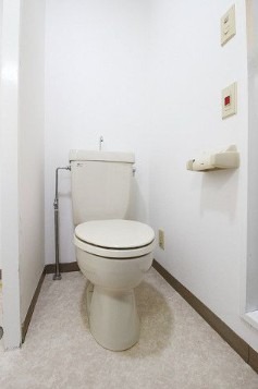 シンプルなおトイレです