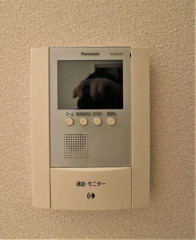 モニター付きで安心です。