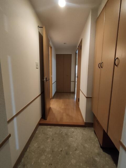 大きなシューズボックス完備