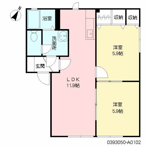 画像の間取りは現状を優先いたします。