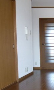 音声インターホンです。