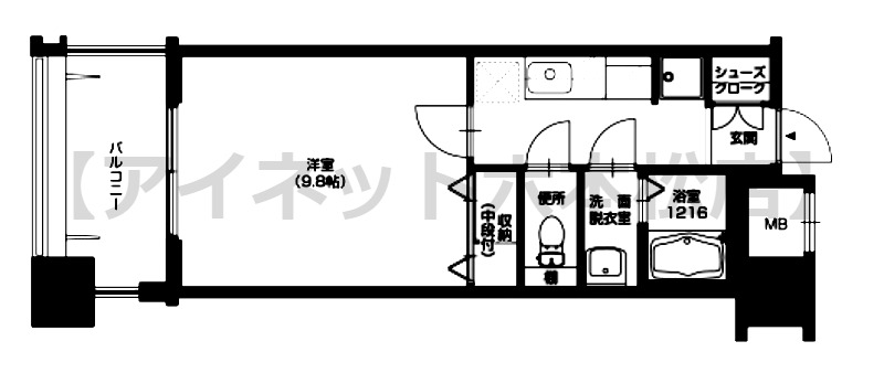 画像の間取りは現状を優先いたします。