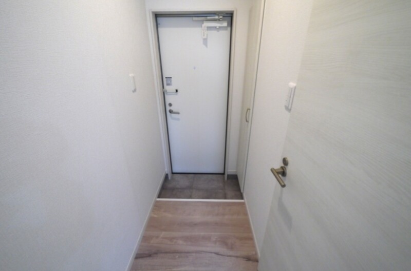 開放感のある玄関です