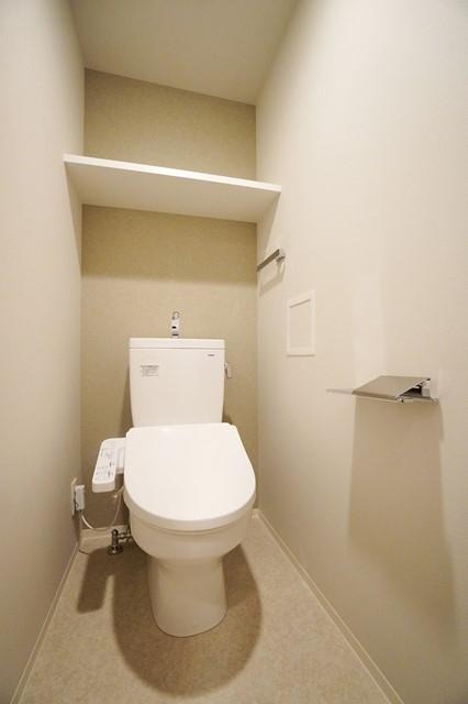清潔感のあるトイレです