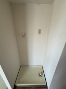 室内洗濯機置き場です