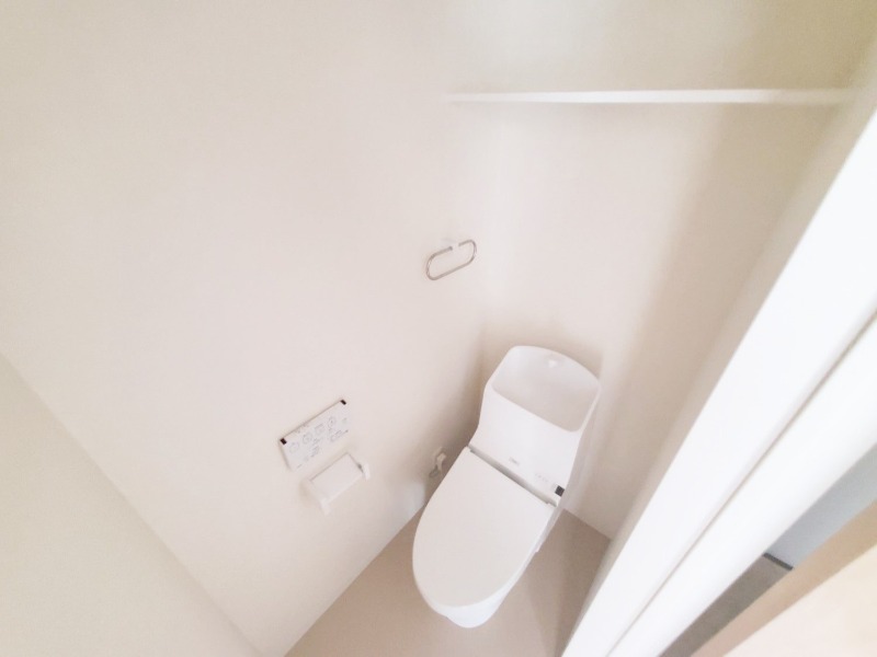 清潔感のあるトイレです