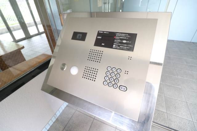 オートロック付きで安心ですね。