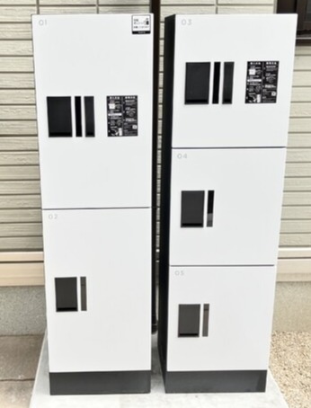 宅配ボックス付きです。
