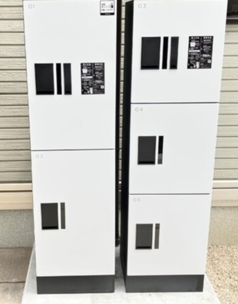 宅配ボックス付きです。