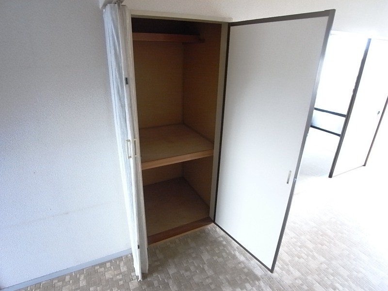 収納も完備。