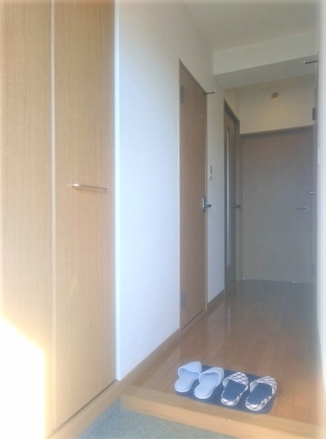 開放感のある玄関ですね