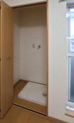 室内洗濯機置き場