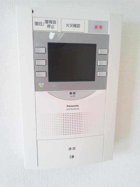 モニター付きで安心ですね。