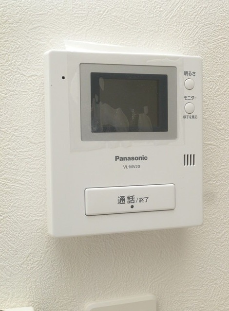 モニター付きで安心ですね。