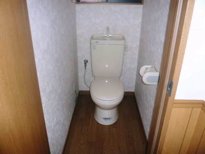 ウォシュレット取付可能なトイレです