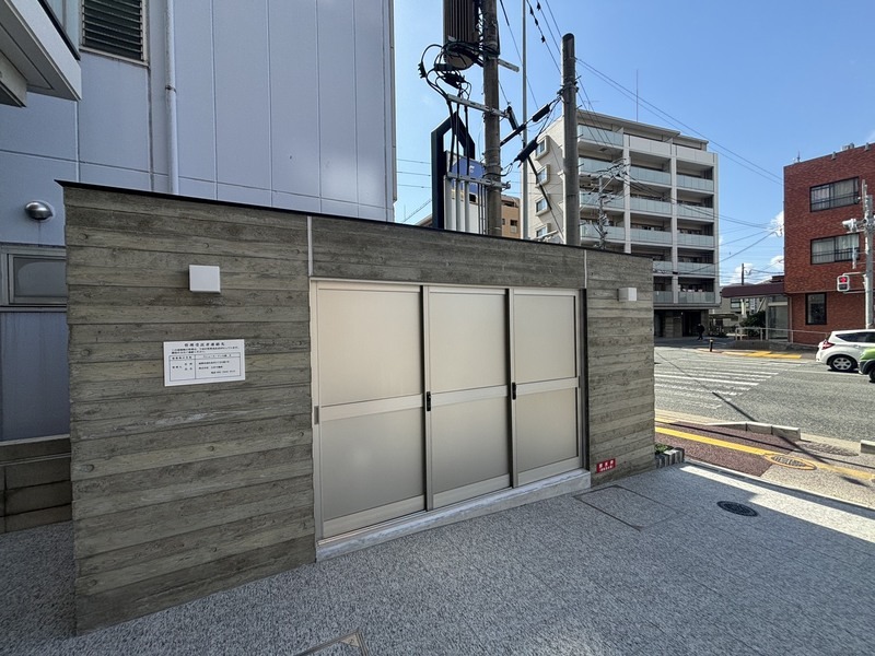 ゴミ置き場はこちら