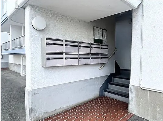 集合ポストがあります