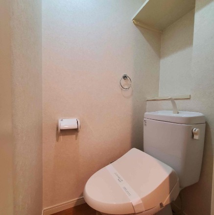 清潔感のあるトイレです