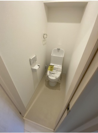 温水洗浄便座付きです