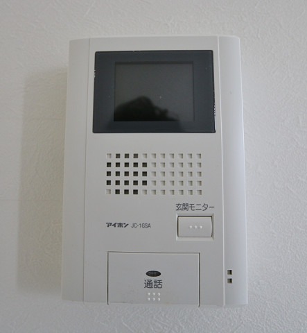モニタ付きで来客時も安心です