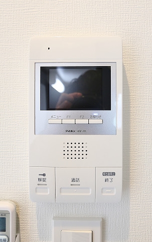 来客の確認ができるので安心ですね