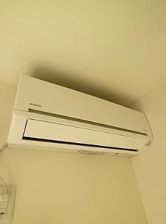 エアコン完備で年中快適に過ごせます♪