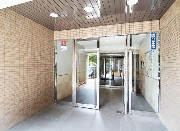 防犯カメラ付きで安心です