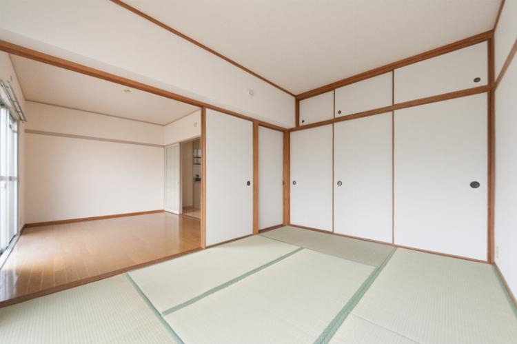 落ち着いた和室です。