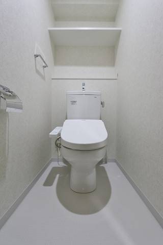 清潔感のあるトイレです